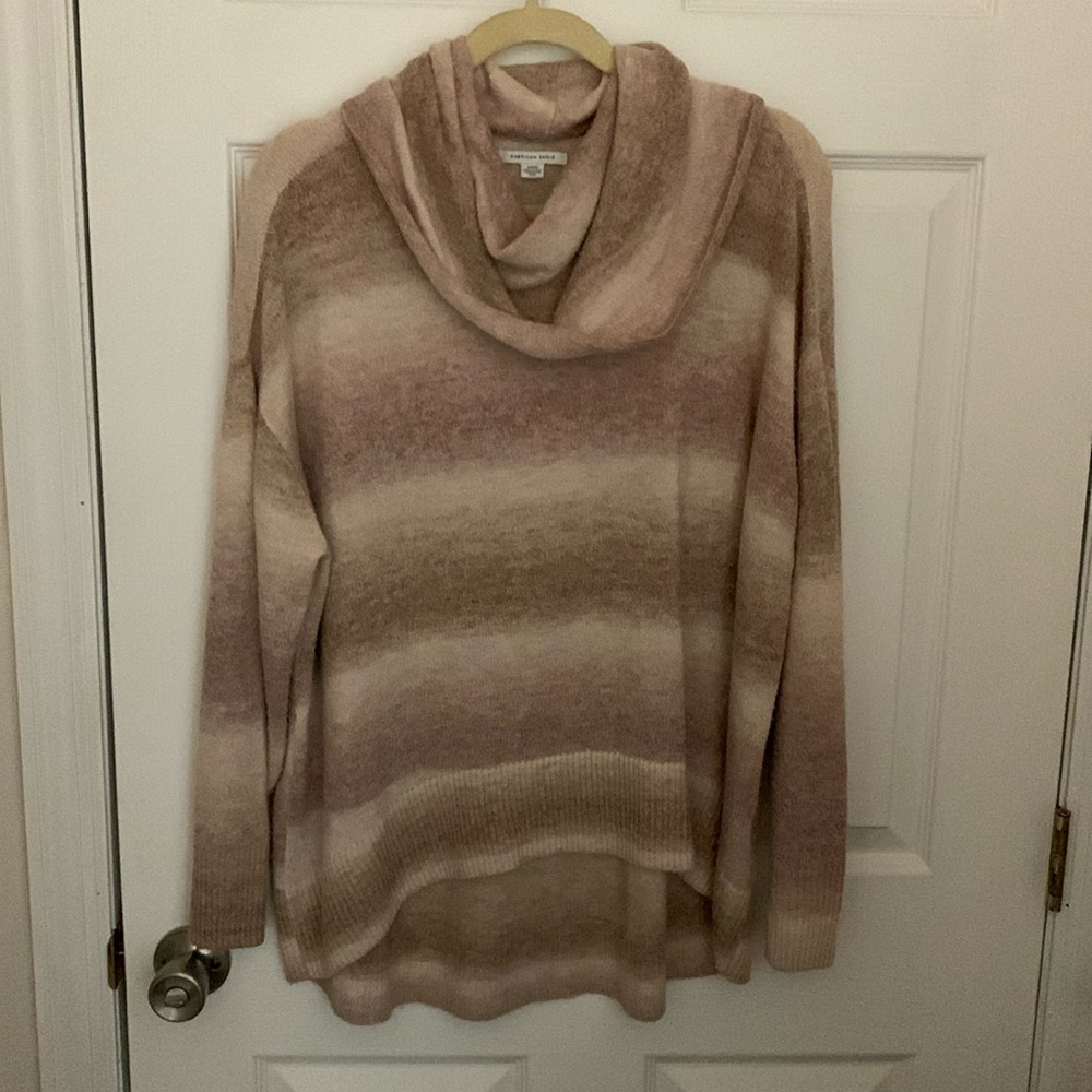 Mauve Ombre Sweater